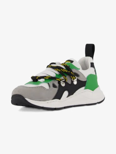 DSQUARED2 KIDS maple-leaf panelled sneakers