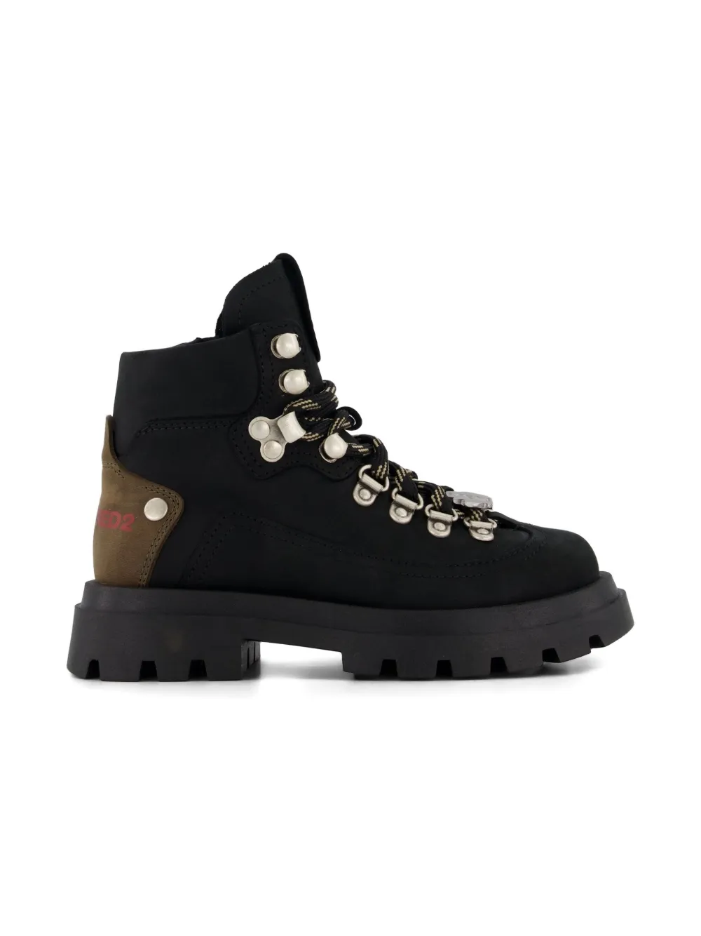 Dsquared2 Lace-up Chunky Boots In Black