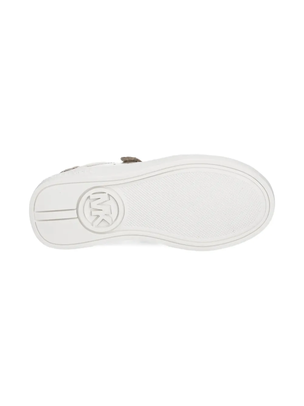 Michael Kors Kids Sneakers met luipaardprint en glitter Goud