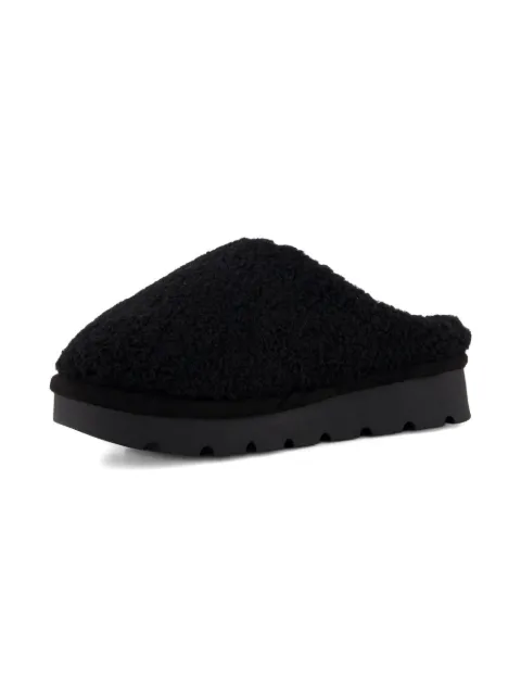 Michael Kors Kids teddy platform slippers