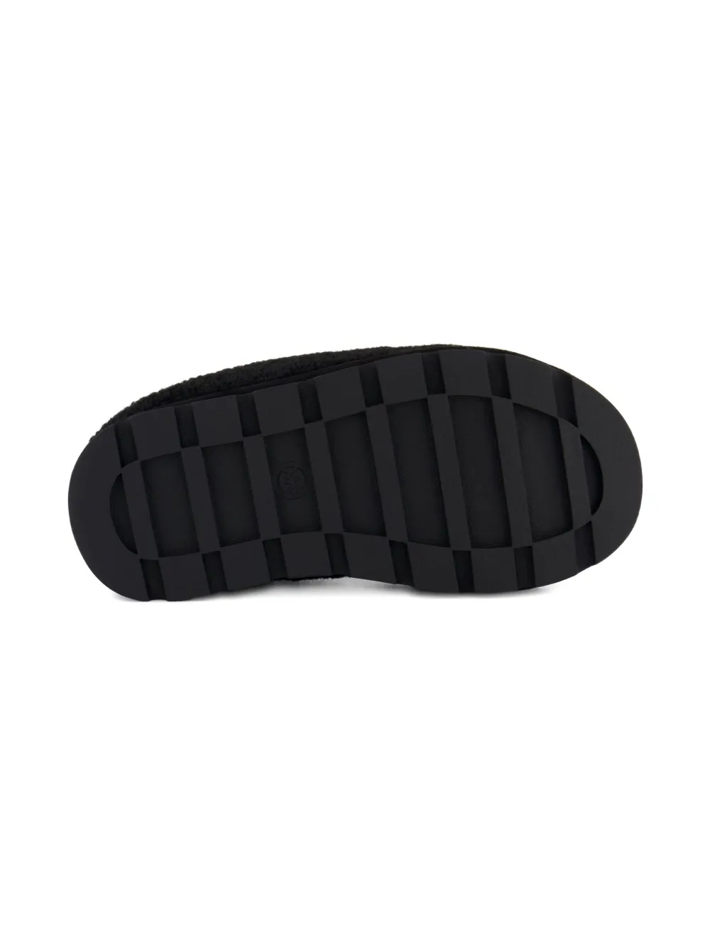 Michael Kors Teddy Platform Slippers In Black
