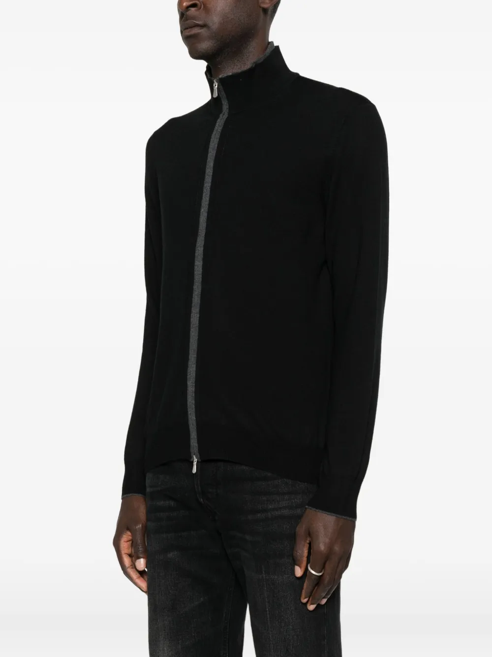  Giuuno Layered Cardigan - Black 