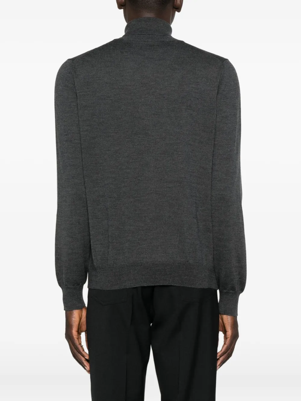 Giuuno Fine-knit Jumper In Gray