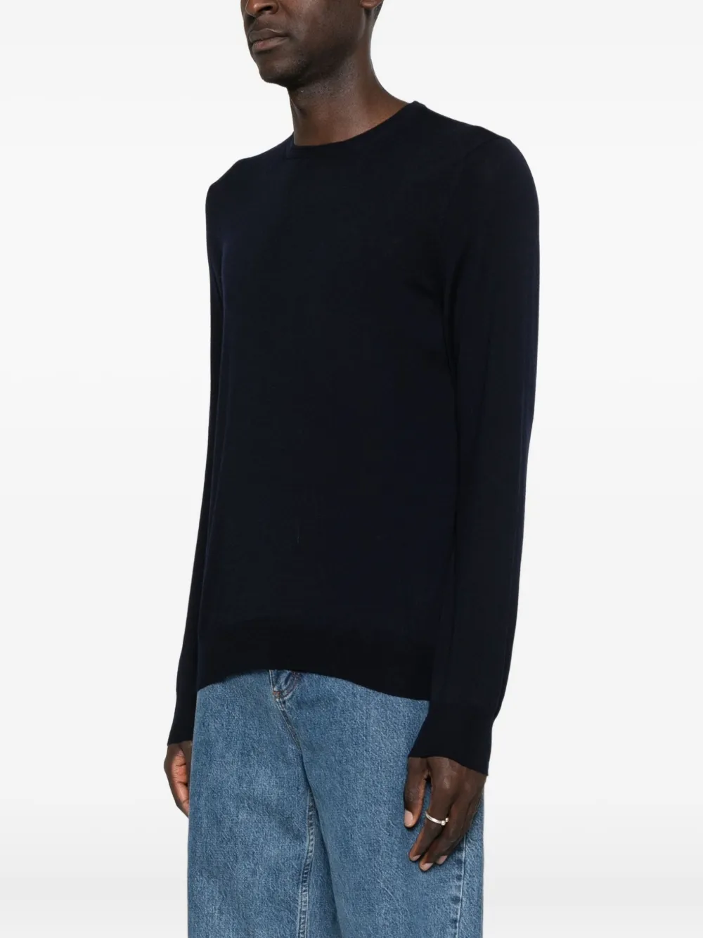 Giuuno Pullover Mit Rundhalsausschnitt In Blue