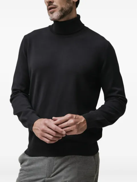 GIUUNO langærmet sweater med rullekrave