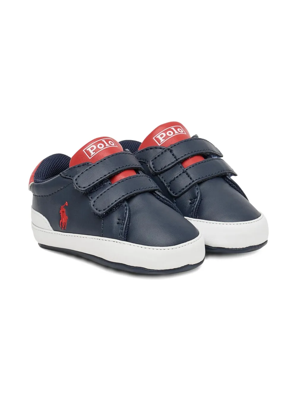 POLO RALPH LAUREN KIDS Sneakers met klittenband Blauw