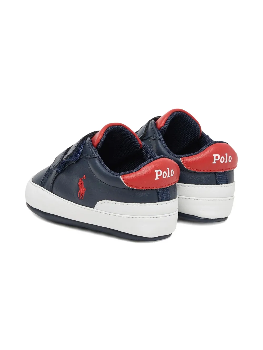 POLO RALPH LAUREN KIDS Sneakers met klittenband Blauw