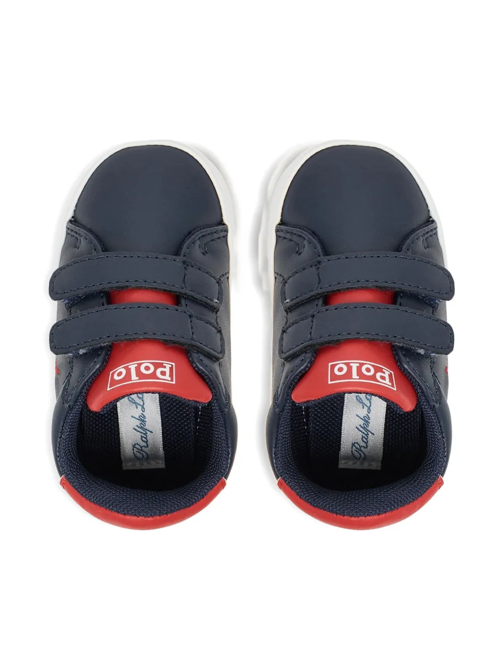 POLO RALPH LAUREN KIDS Sneakers met klittenband Blauw