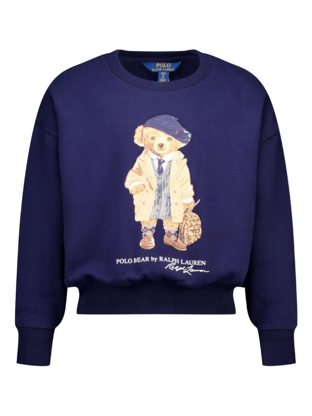 POLO RALPH LAUREN KIDS Polo Bear sweatshirt | Blue | Image 1