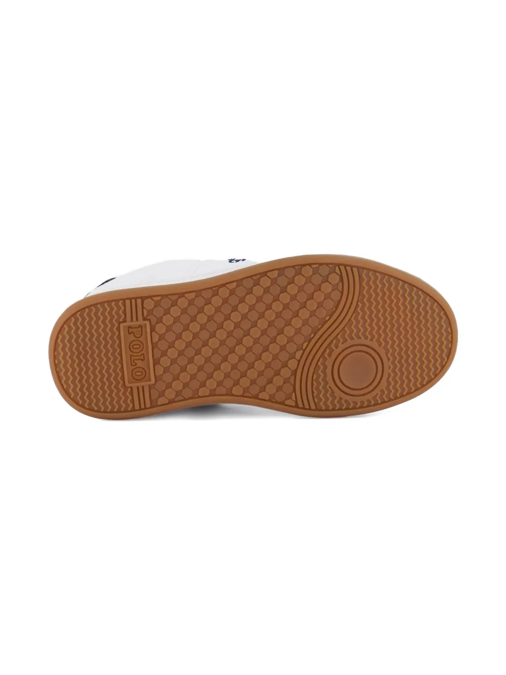 Polo Ralph Lauren Knollan Logo-embroidered Sneakers In White