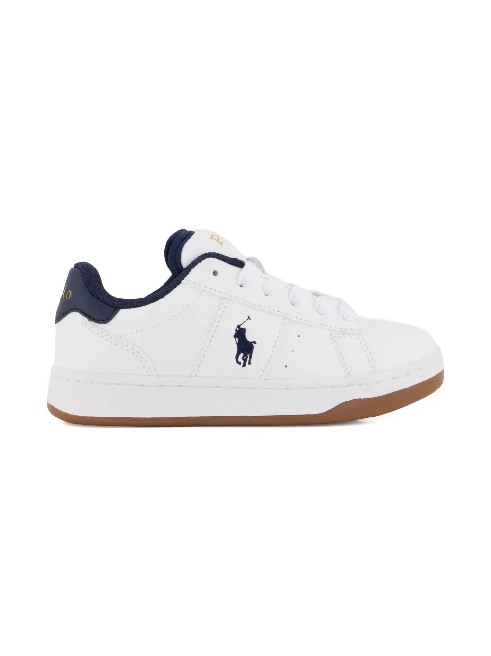 POLO RALPH LAUREN KIDS Knollan logo-embroidered sneakers | Teen Boy Shoes | Image 2