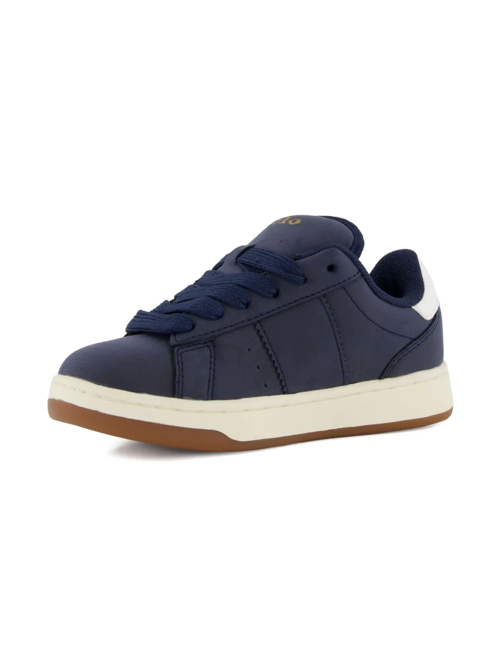 POLO RALPH LAUREN KIDS Knollan logo-embroidered sneakers Blue