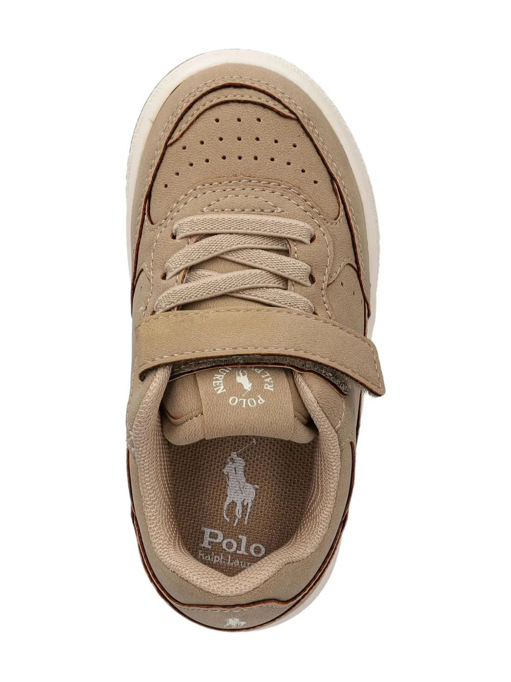 POLO RALPH LAUREN KIDS Master Court II sneakers Beige