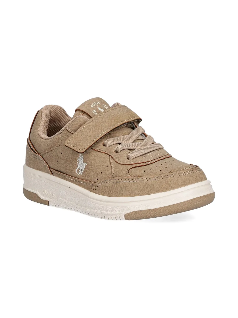 POLO RALPH LAUREN KIDS Master Court II sneakers Beige