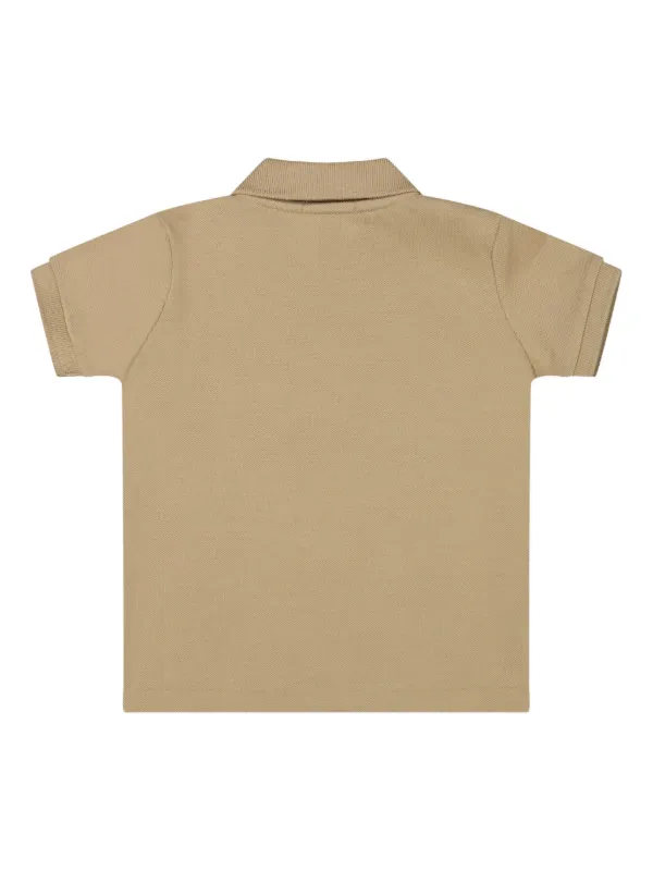 logo-embroidered T-shirt