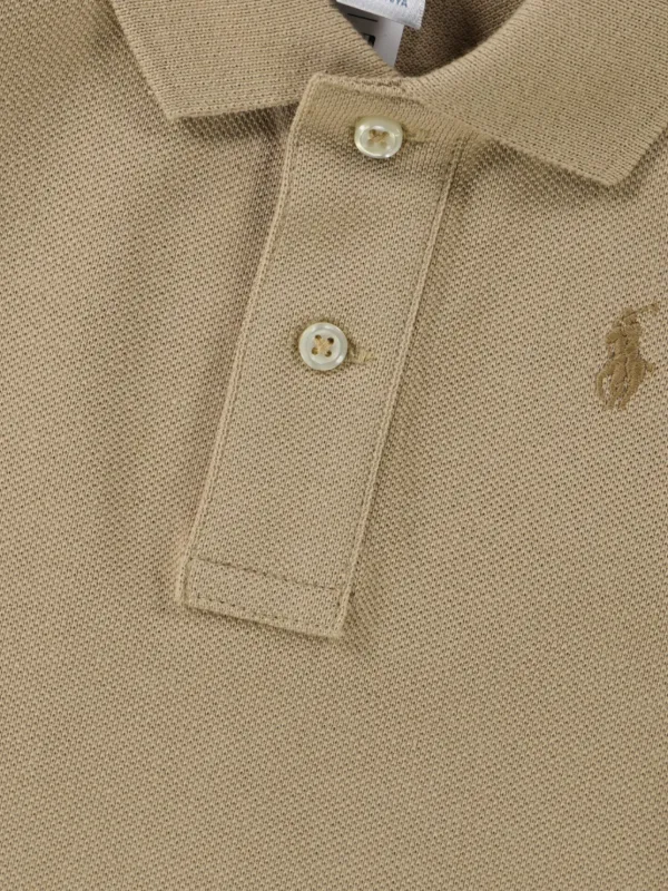 logo-embroidered T-shirt