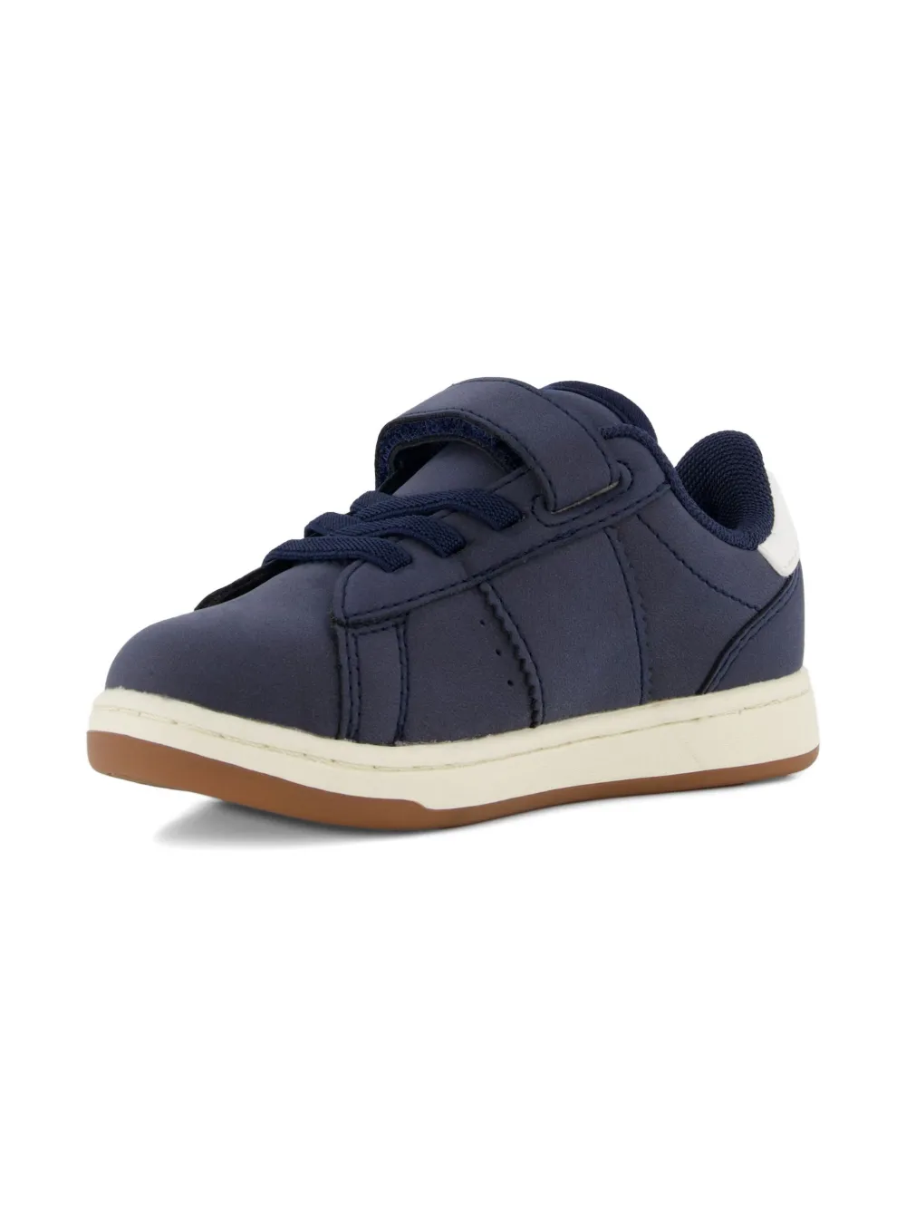 POLO RALPH LAUREN KIDS strap-detail padded sneakers - ブルー POLO RALPH LAUREN KIDS strap-detail padded sneakers - ブルー