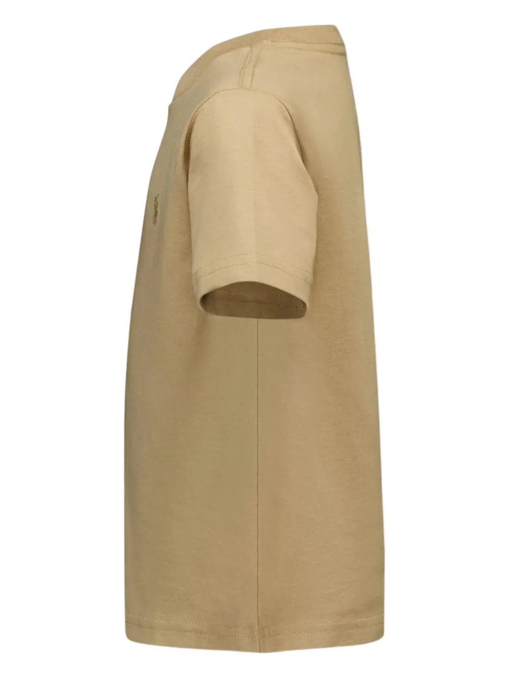 POLO RALPH LAUREN KIDS T-shirt met geborduurd logo Beige