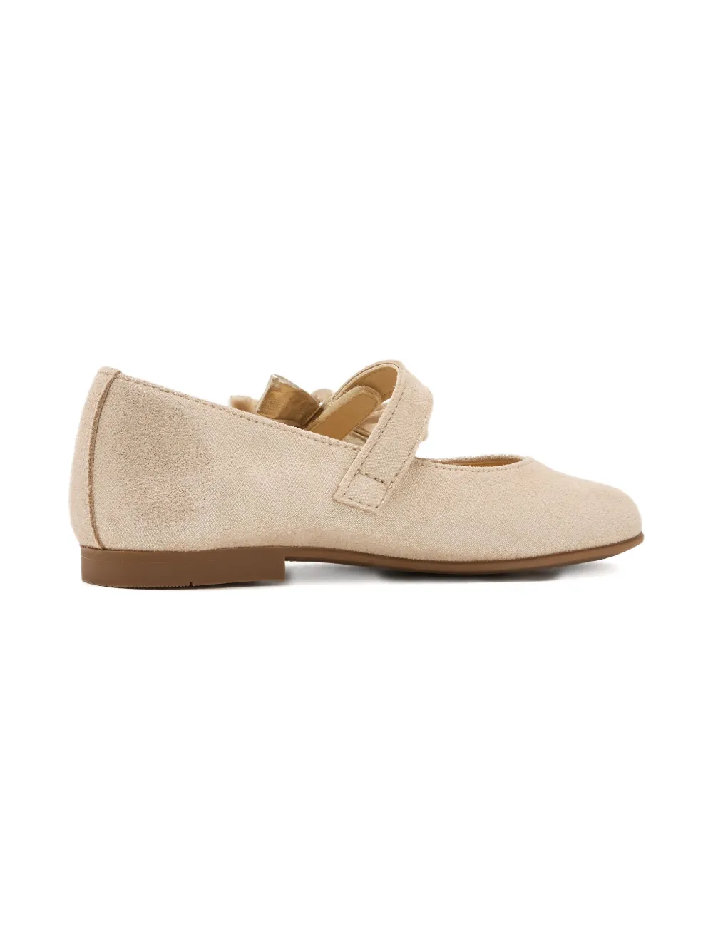 ANDANINES bow-detail ballet flats - Beige