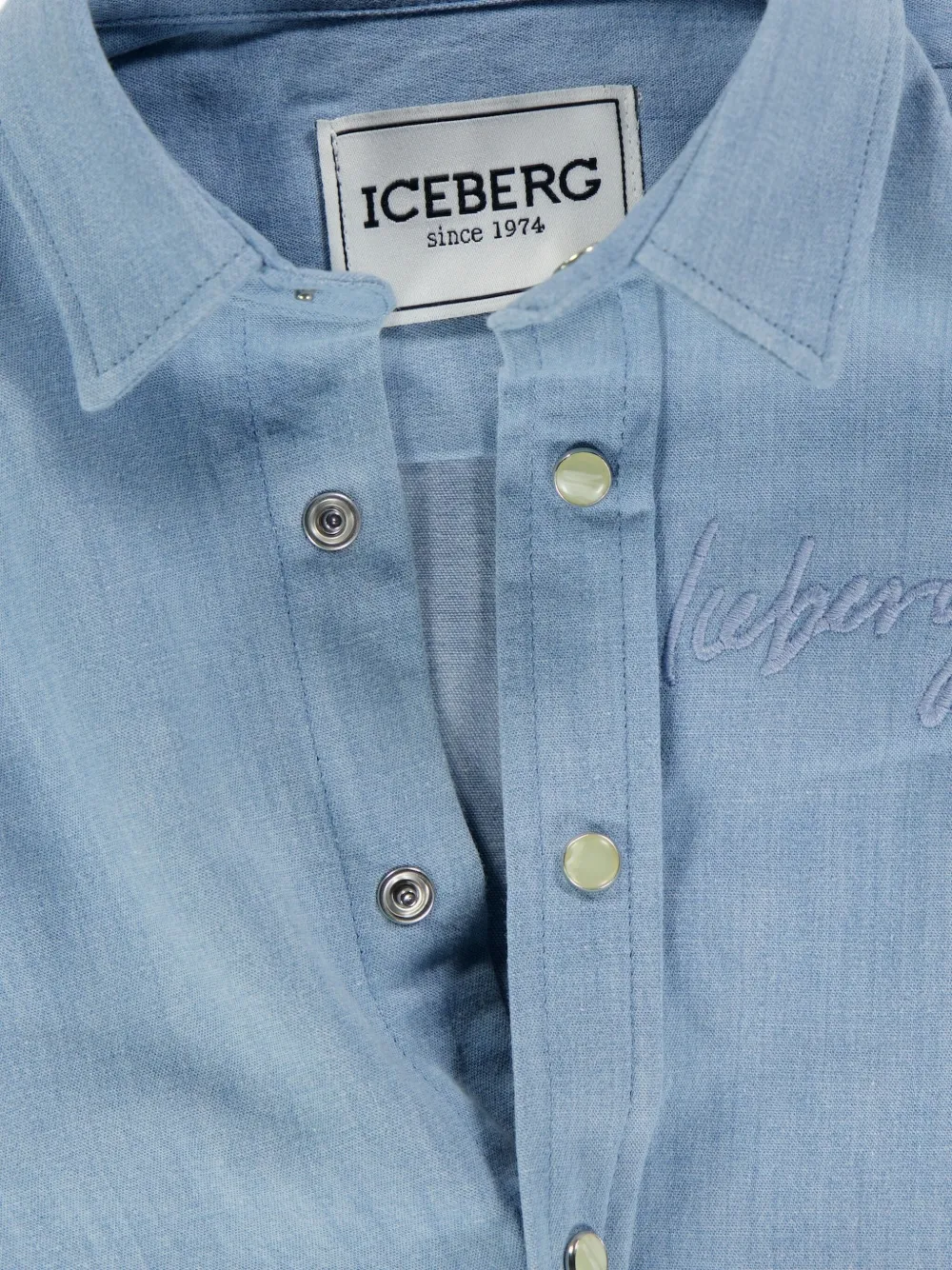 Iceberg Kids Shirt met knopen Blauw