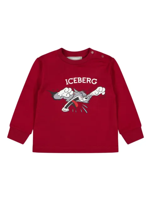 Iceberg Kids suéter con estampado gráfico