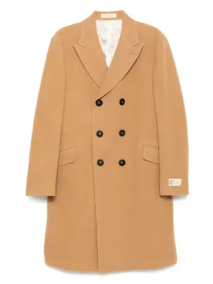 Acne Studios ウールブレンド シングルコート | ブラウン | FARFETCH JP