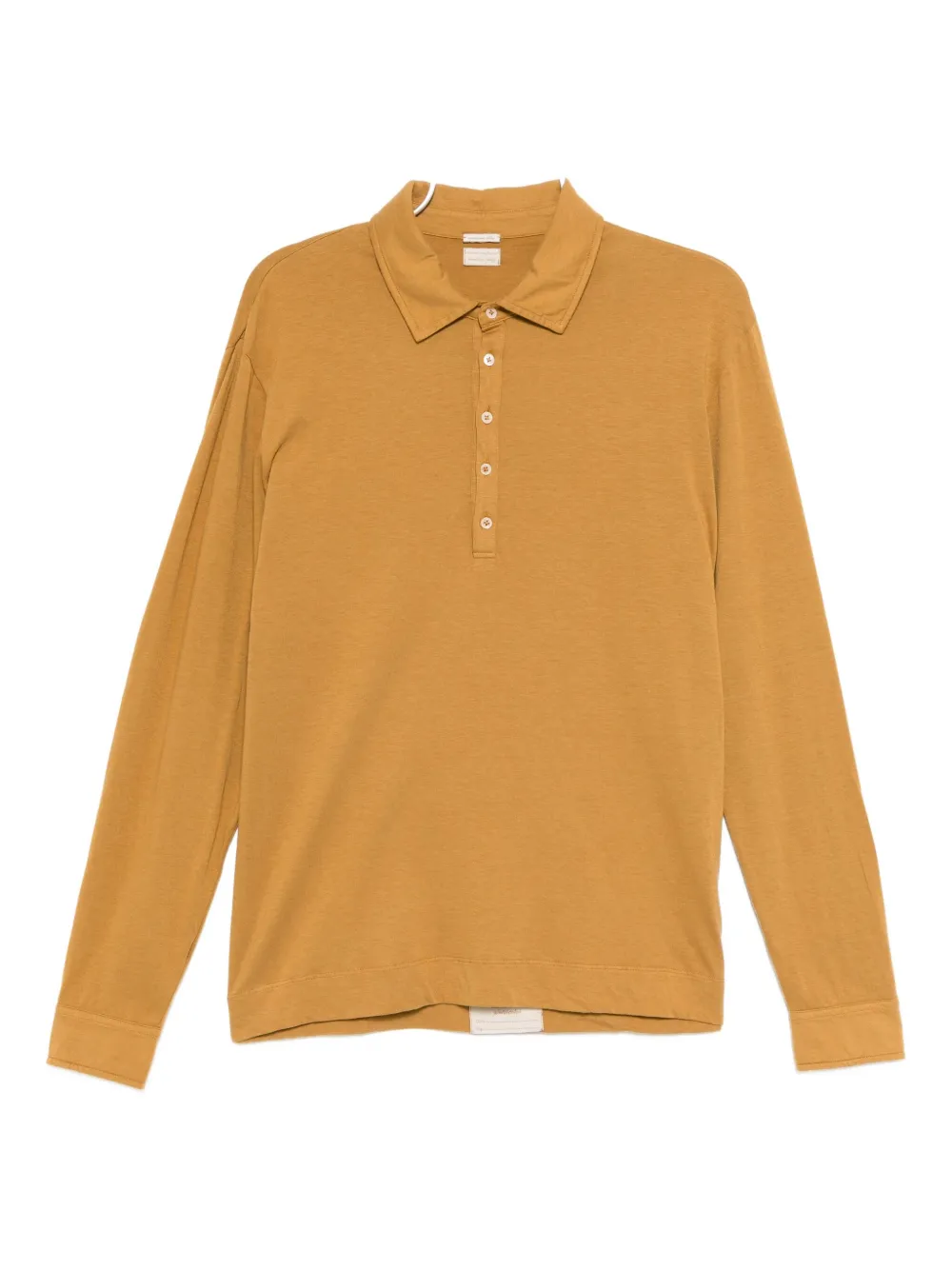 Massimo Alba long-sleeve polo shirt | Orange | Image 1