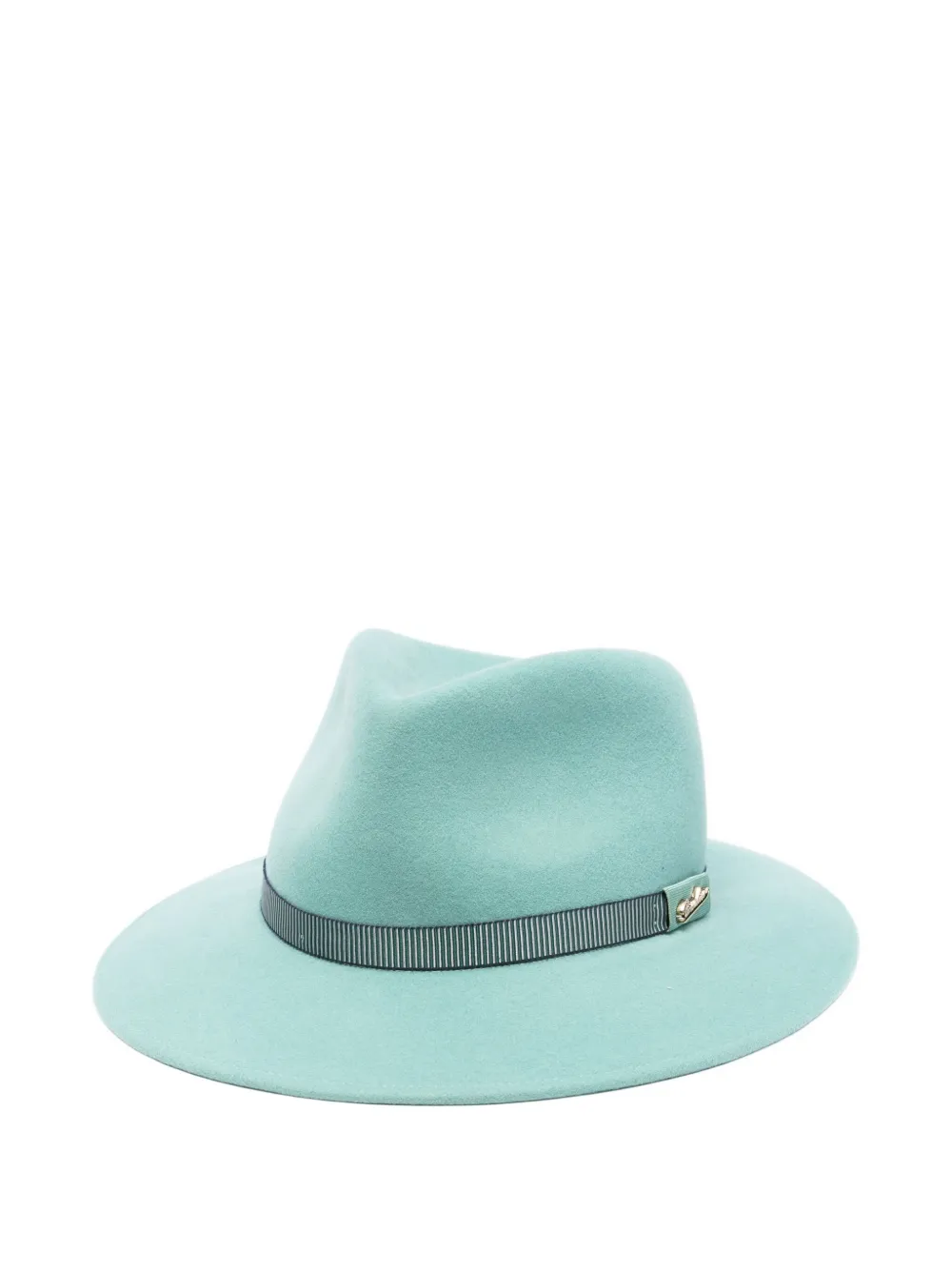 Borsalino wool fedora hat Groen