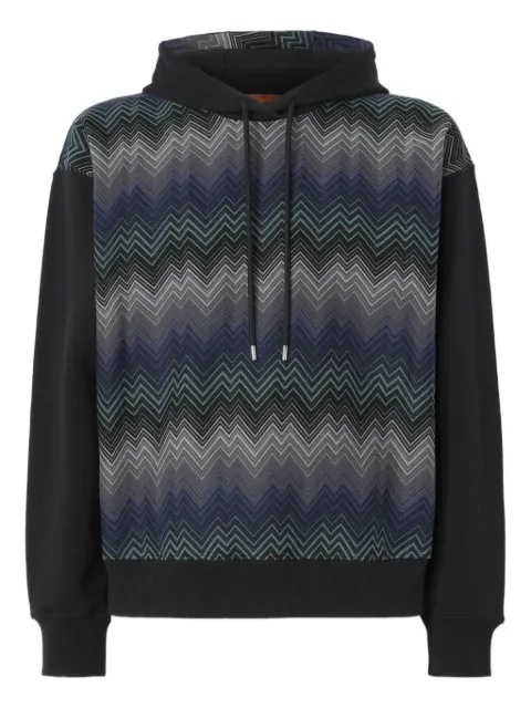 Missoni chevron-pattern hoodie