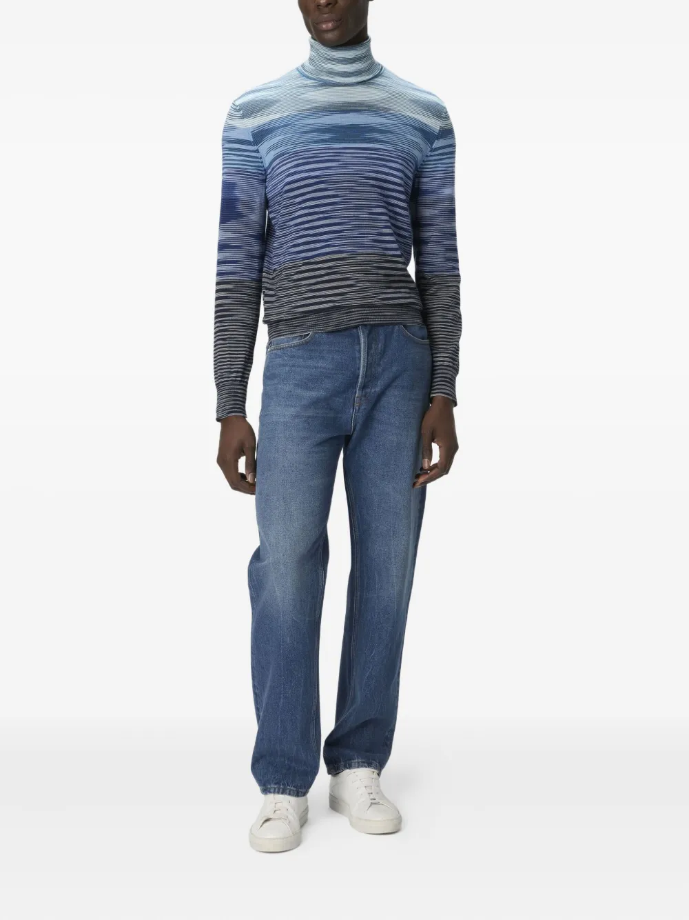 Missoni Gestreepte coltrui Blauw
