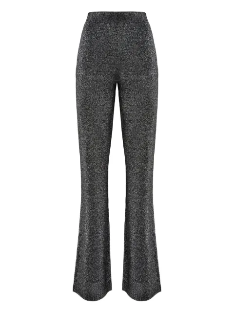 Missoni metallic-effect flared trousers