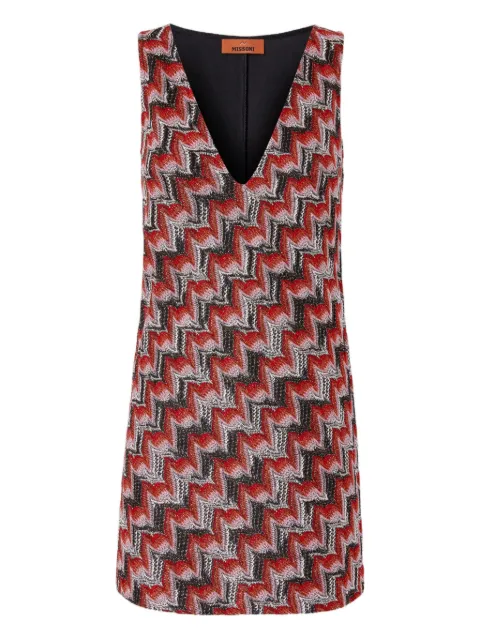 Missoni zigzag-pattern mini dress