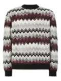 Missoni zigzag knit sweater - Neutrals