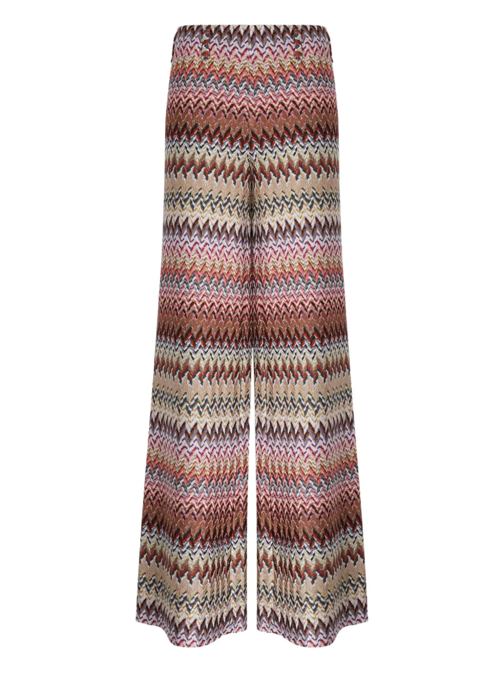 Missoni Broek met chevron-patroon Rood
