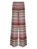 Missoni chevron-pattern trousers - Red