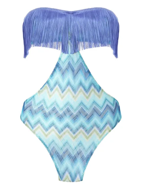 Missoni fringe swimsuit