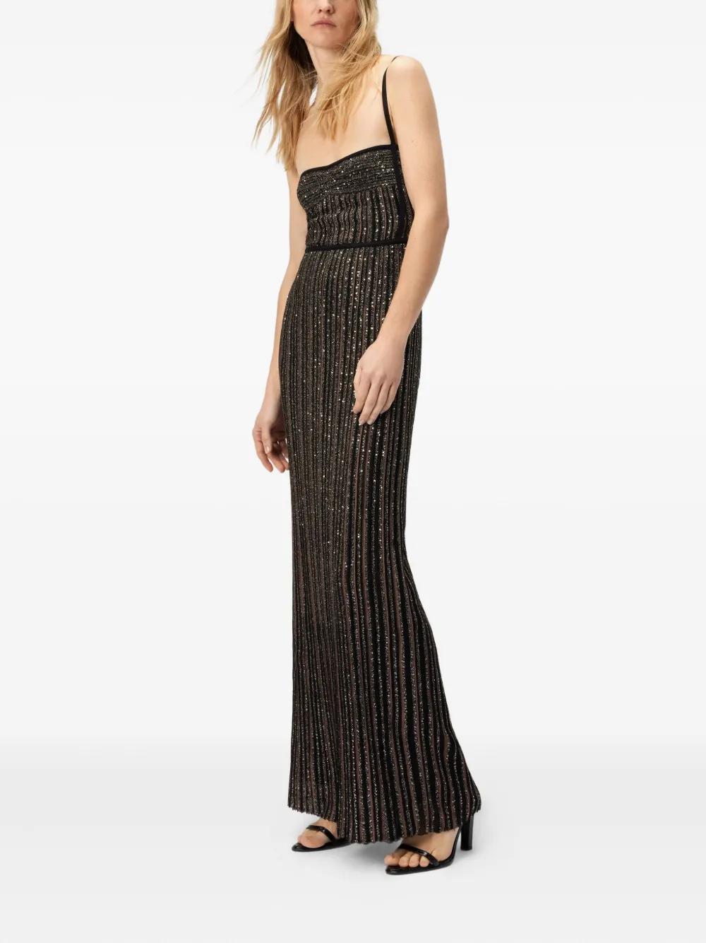 Missoni embellished maxi dress Zwart