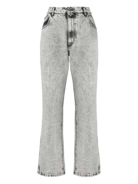 Missoni acid-wash logo-plaque jeans