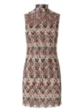 Missoni floral-lace sleeveless mini dress - Neutrals