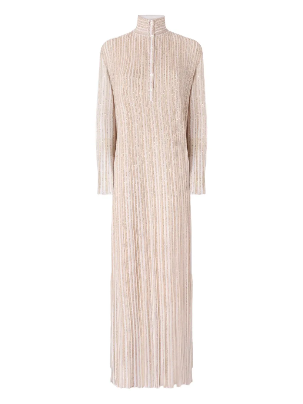 Missoni Maxi-jurk verfraaid met pailletten Wit