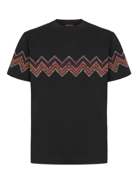 Missoni zigzag-print short-sleeved T-shirt