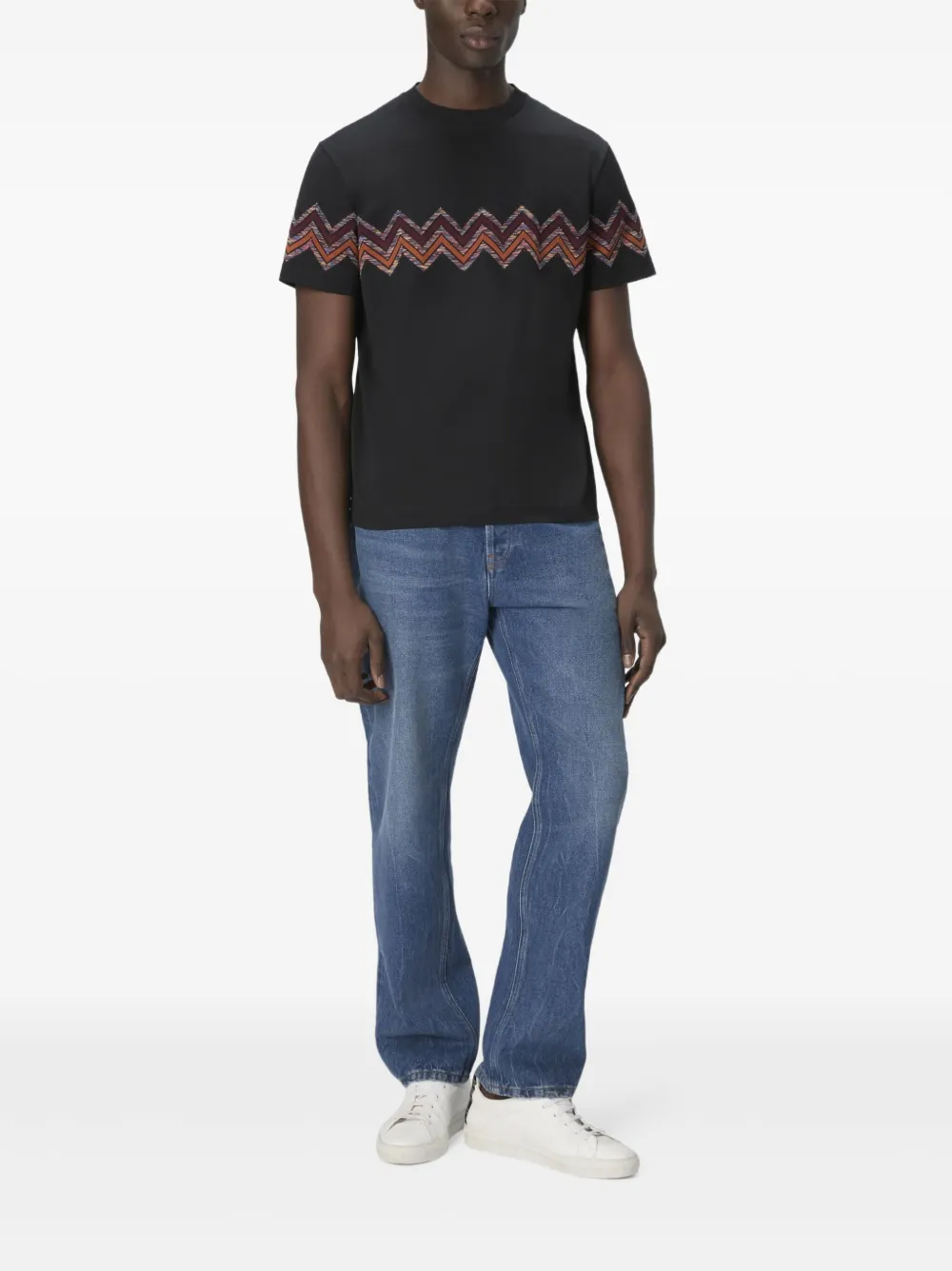 Missoni zigzag-print short-sleeved T-shirt | T-Shirts | Image 2