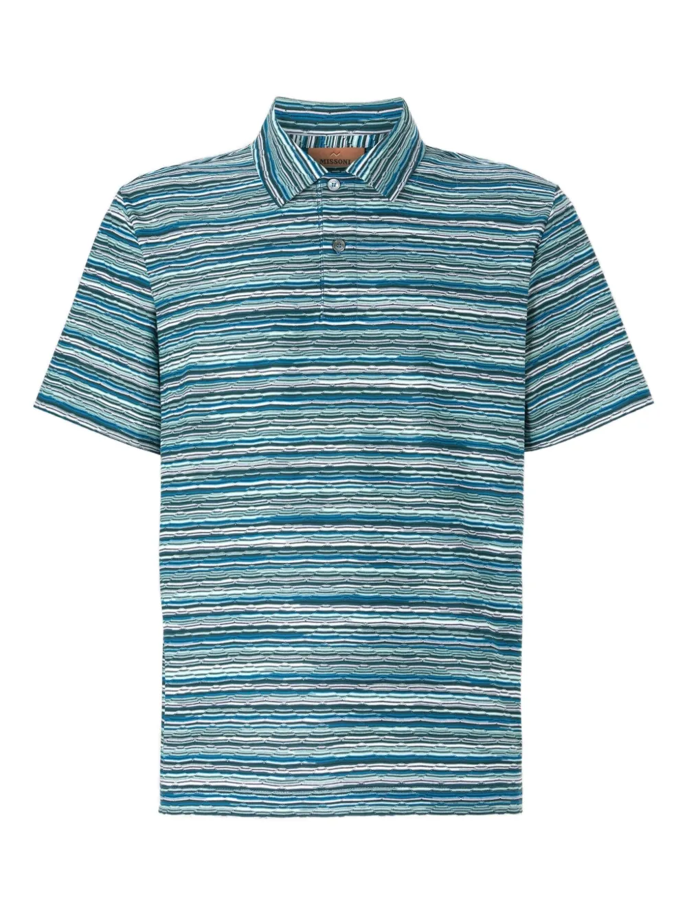 Missoni striped polo shirt | Blue | Image 1