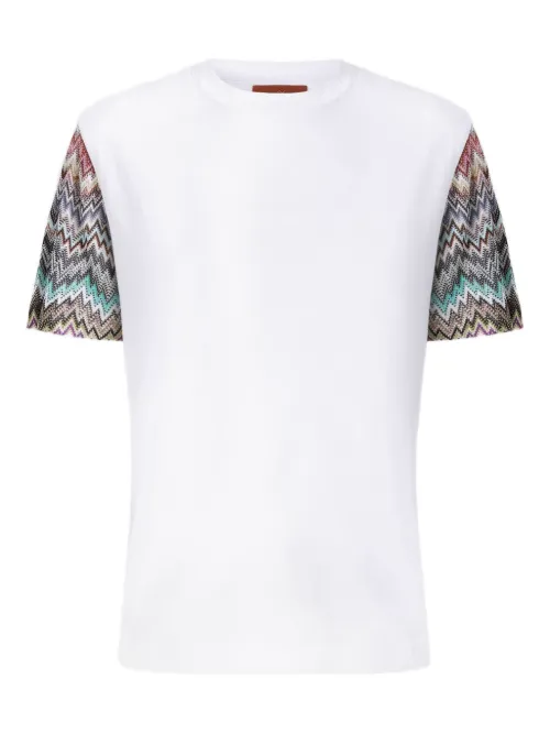 Polo à motif zigzag - Missoni - Modalova