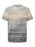 Missoni faded-flame pattern T-shirt - Grey