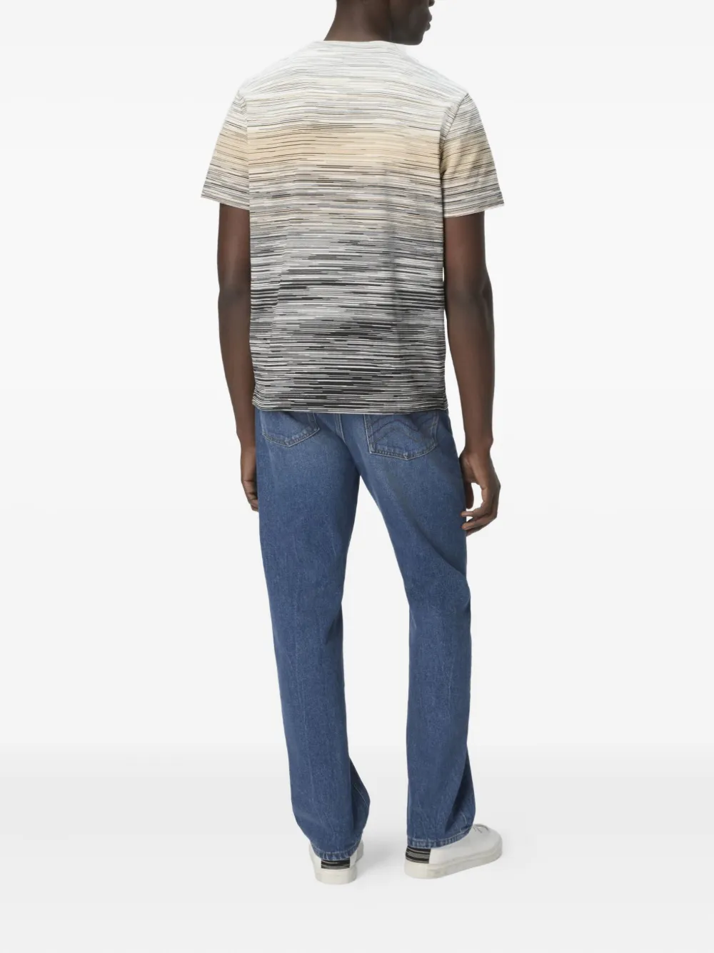 Missoni T-shirt met vervaagd patroon Grijs