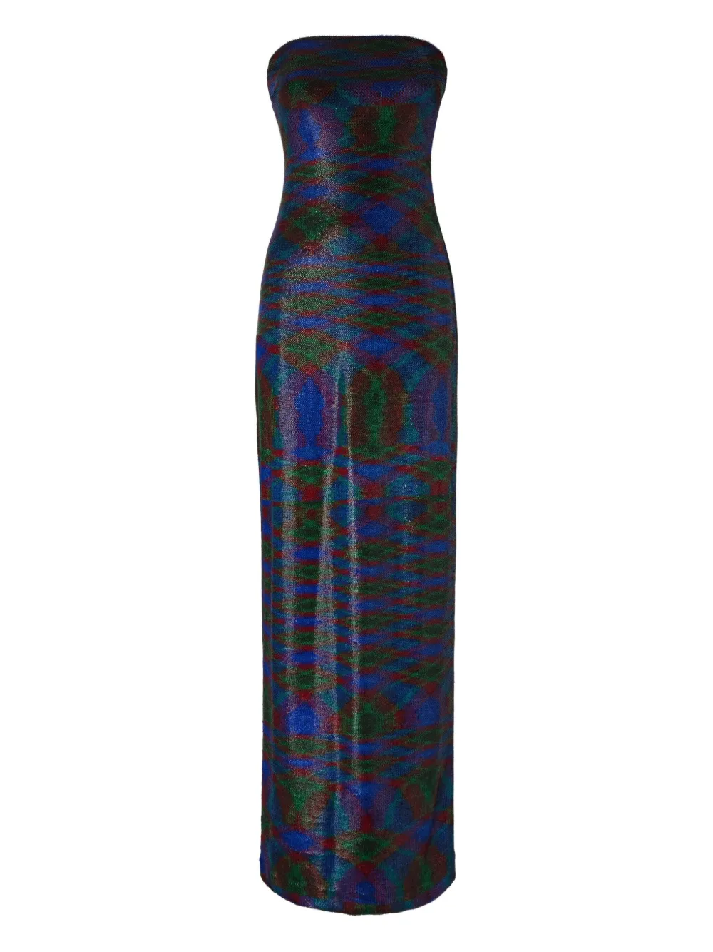 Missoni strapless patterned maxi dress | Blue | Image 1