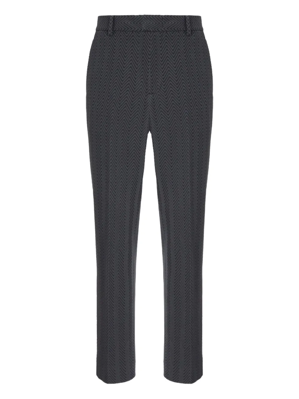 Missoni herringbone straight-leg trousers Grijs