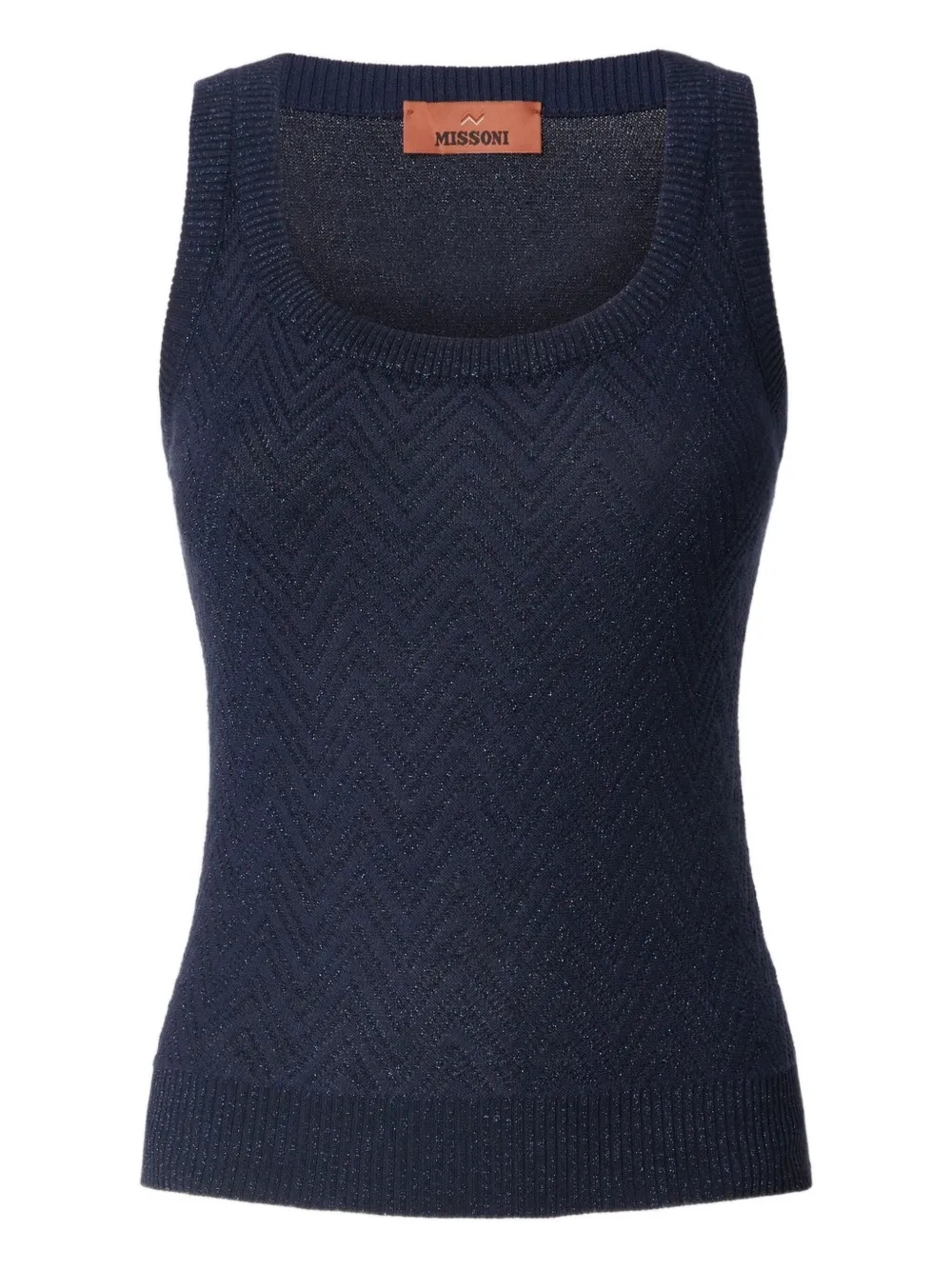 Missoni 2000s mouwloze top Blauw