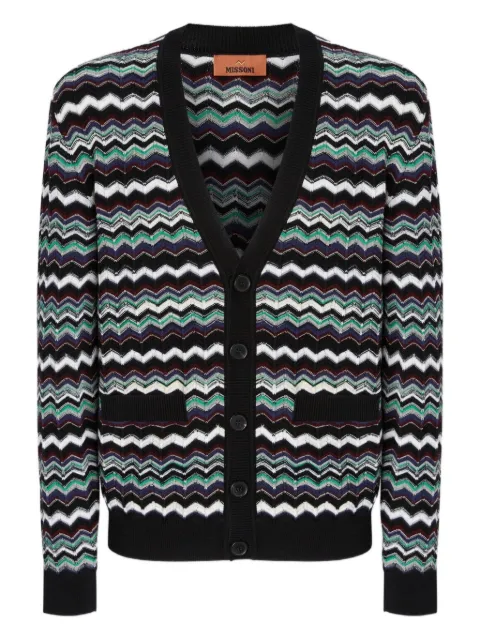 Missoni cárdigan con motivo chevron